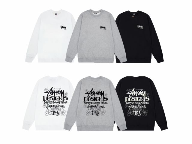 STUSSY ステューシー ジップアップ スウエット パーカー プルオーバー